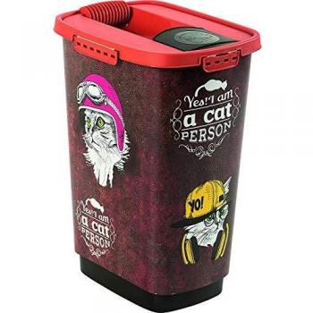 Rothopro Contenedor Comida Rotho Vintage 25Lt Gato 450 Gr