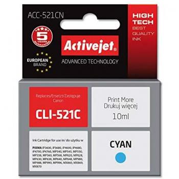 ActiveJet Canon CLI-521C Cyan ACC-521CN