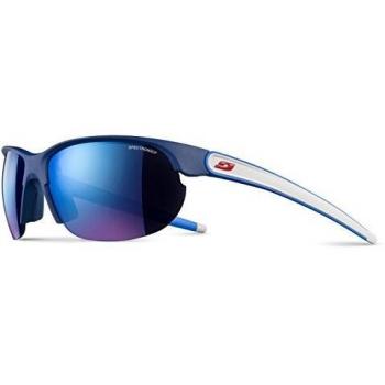 Julbo Breeze gafas de sol para mujer, azul/gris/logotipo rojo