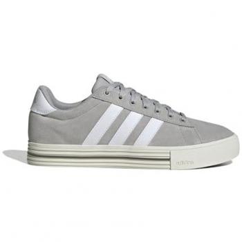 Zapatillas adidas Daily 4.0 Unisex Adulto, Bajos, Color Gris/Blanco Off White, Talla 38 EU