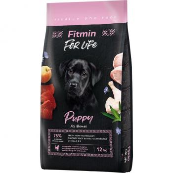 Fitmin Pienso For Life Aves 12 Kg - Fórmula especial para aves, sin conservantes ni lactosa