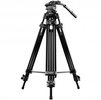 Mantona Dolomit 1200 - Trípode para videocámara