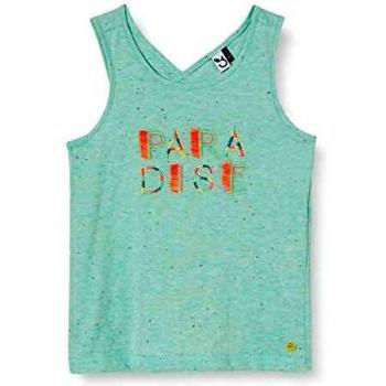 3 Pommes 3q10224 Debardeur Camiseta sin Mangas, Verde