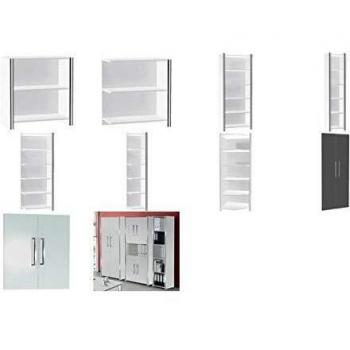 Kerkmann estantería vitícolas Aveto 5OH u 390 x 380 x 1830 mm blanco