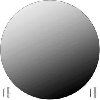Elnath Minimalistic Wall Mirror 50 cm Round Glass
