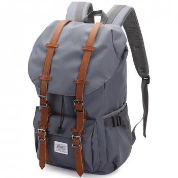 KAUKKO Mochilas Tipo Casual Compartimento para 15 Portátil 22 litros Starter versión Gris