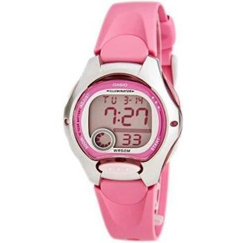 Casio Womens Digital Quartz Watch with Resin Strap LW-200-4BVDF