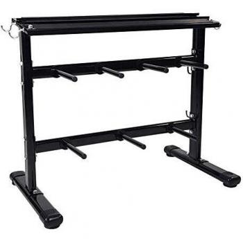 Tunturi 14TUSCL327 Soporte, Unisex Adulto, Negro/Gris, Talla Única