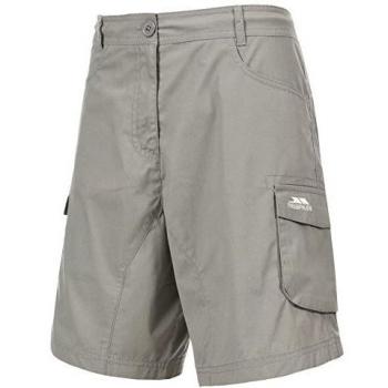 Trespass Nova Pantalón Corto, Mujer, Gris