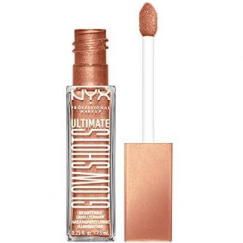NYX Professional Makeup Ultimate Glow Shots Liquid Glitter Eyeshadow Shade 08 Twisted Tangerine 7.5 ml