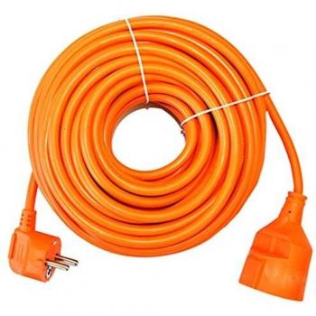 Silver Electronics 9216 Alargador eléctrico, Naranja, 25 Metros