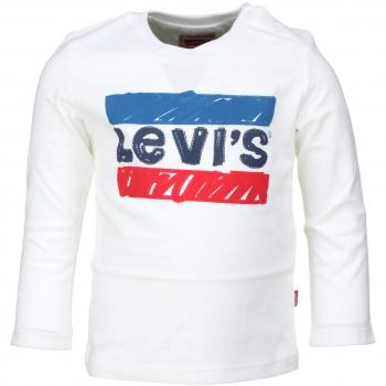 Levi's kids tee-Shirt NM10064, Camiseta para Bebés, Blanco