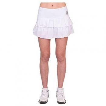 Falda Bidi Badu Crew Pleated Mujeres Blanco - L