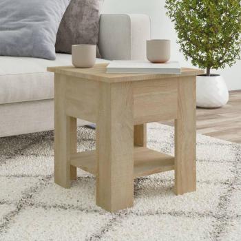 Sonoma Oak Engineered Wood Coffee Table 40x40x42 cm