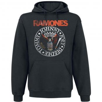 Ramones Colour Eagle Sudadera con Capucha Negro XL