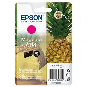 Epson 604 Pineapple Magenta Standard Capacity Ink Cartridge 2.4ml - C13T10G34010