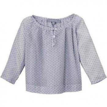 Caramel au Sucre - Blusa con estampado floral para niña, talla 12 meses