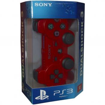 Sony - Mando Inalámbrico Dual Shock 3, Color Rojo [Reedición]