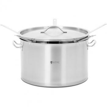 Olla para pasta 44 L con 5 escurridores de acero inoxidable - Royal Catering