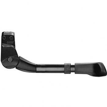 Caballetes Lateral King Mini Ajustable 18 mm para Bicicletas E-Bike 16-24 en Aluminio Negro