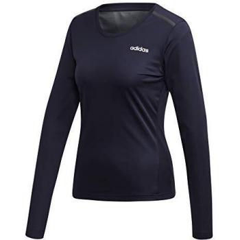 adidas W Em Long SL Camiseta De Manga Larga, Mujer, Tinley/Blanco, L
