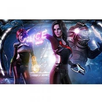 22x14 inch Mass Effect III Silk Poster Seda Cartel 2GSB-B55