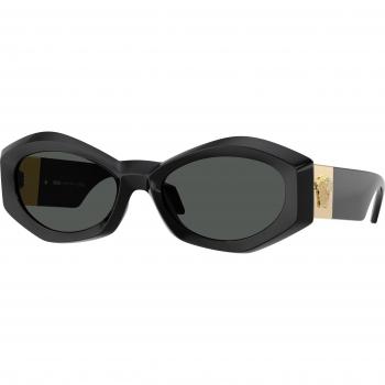 Versace VE4466U GB1/87 Women's Sunglasses Black Size 54 Geometrica