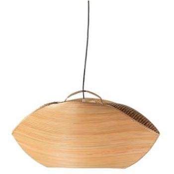 Lámpara de Techo Mimbre 68x35x33 Cm - Iluminación Versátil y Decoración Acogedora