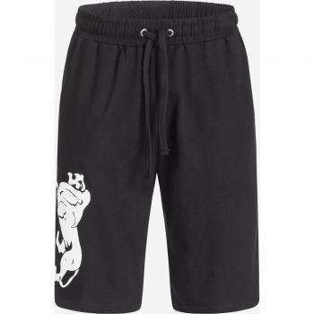 Lonsdale London Men's Badnagie Shorts - Black/White