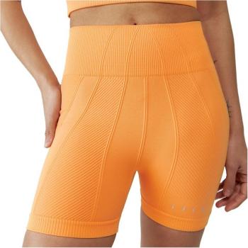 Short de mujer Isolda Born Living Yoga - Seamless, alta cintura, color naranja, para actividad física