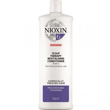Nioxin System 6 Scalp Therapy Revitalizing Conditioner for Chemically Treated Hair with Progressed Thinning 1000ml