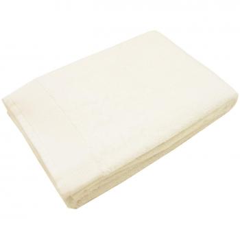 Blanc des Vosges E7S1G-03 - Toalla de baño, algodón, 110 x 55 cm, color blanco