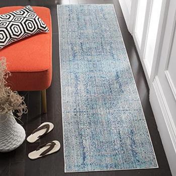 Safavieh Mystique Light Blue Multicolor Indoor Runner Rug 2'3 x 8'