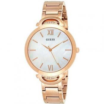 Guess Women's Analogue Quartz Watch with Stainless Steel Strap W1090L2