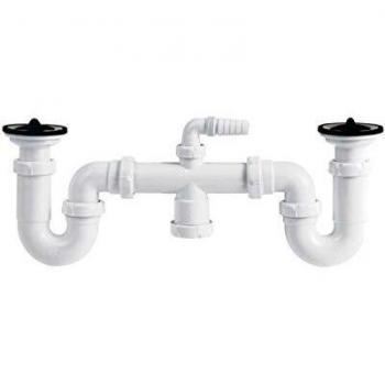 Jimten s-26 - Sifon curvo doble extensible s26 1.1/2
