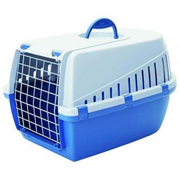 Savic Trotter Caja Transporte Trotter 1, 49 x 33 x 30 cm, Color Azul