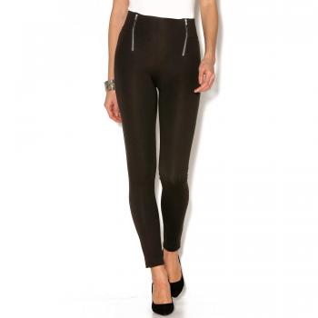 VENCA Tregging Ancha Cinturilla elástica Mujer by Vencastyle - 015878,Negro,3XL