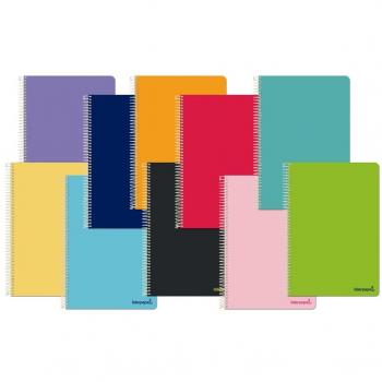CUAD ESP LP A4 (210 X 297 MM) BLAND 80 HORIZ 60 G MICRO TAPA