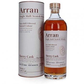 Arran Whisky Arran Single Malt SHERRY CASK The Bodega 55,8% Vol. 0,7l in Giftbox - 700 ml
