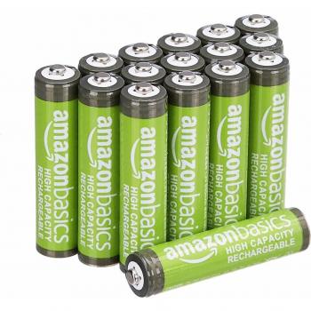 AmazonBasics - Pilas AA recargables de alta capacidad, 850 mAh