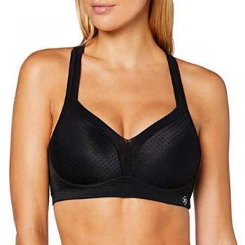 Dorina Outrun Sujetador Deportivo, Negro, 90B para Mujer