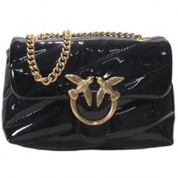 Pinko Love Baby Puff Crossbody Bag in Black