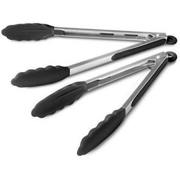 muziyu Premium 2pcs Pinzas de cocina – Set 9 de pinzas para ensalada