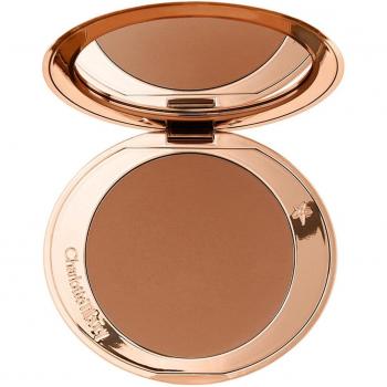 Charlotte Tilbury Airbrush Bronzer - Tan 984, Size: 16g (0.56 oz), Finish: Matte, Formula: Powder, Skin Type: All skin types, Features: Long-lasting, Lightweight, Buildable coverage