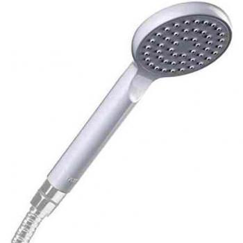 TATAY Alcachofa Ducha Capri, 7,5 cm de Diámetro, de ABS, 1 posición, Sistema de Ahorro de Agua, Blanco