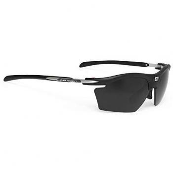 Rudy Project Rydon Slim Unisex Sunglasses - Black Frame with Smoke Lenses