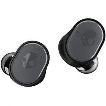 Skullcandy Sesh True Auriculares inalámbricos con Funda de Carga, Tecnología Bluetooth y Micrófono, Batería de hasta 10 Horas, Resistencia al Sudor, al Agua y al Polvo IP55, Negro
