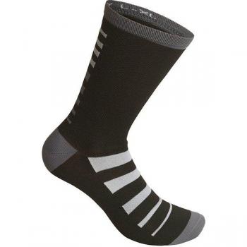 Calcetines de ciclismo Rh+ Zero Merino 20 Negro (L/XL)
