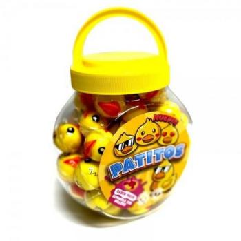 Gominolas con relleno de patitos amarillos (60 unidades)