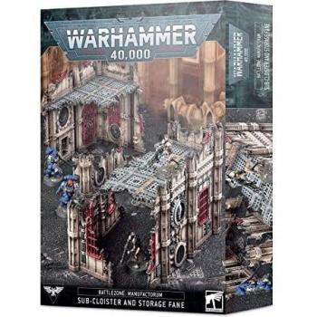 Games Workshop Warhammer 40k - Zone de Bataille Manufactorum: Sous-cloître et Chapelle-dépôt